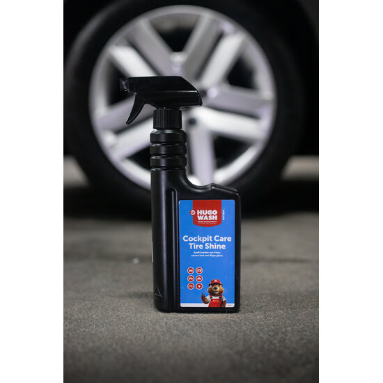 Huchem All-in-One Interior & Shine Cleaner 0,5L | Cockpit Care | Tire Shine | Hugo Wash