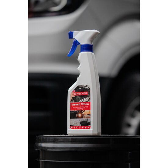 Huchem Insectenverwijderaar 500 ml – Krachtige Anti-Insect Spray voor Auto, Truck & Caravan | Veilig voor Lak & Glas