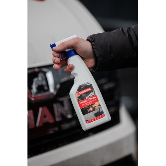 Huchem Insectenverwijderaar 500 ml – Krachtige Anti-Insect Spray voor Auto, Truck & Caravan | Veilig voor Lak & Glas