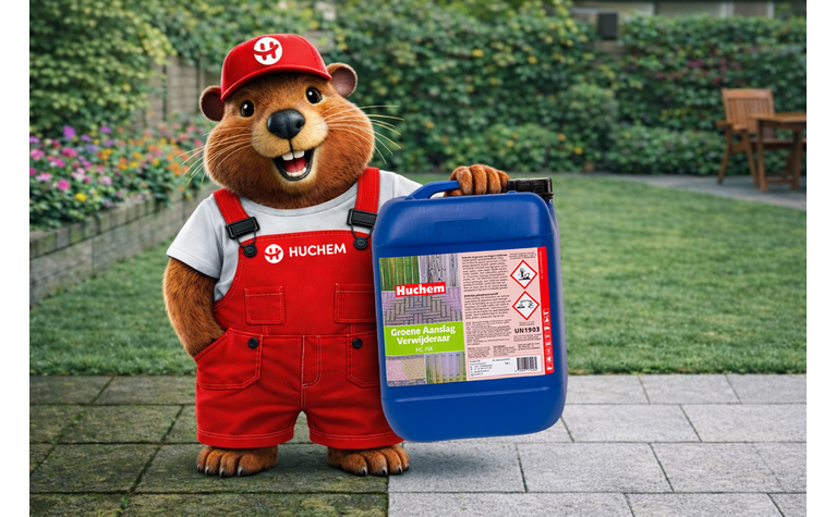 Groene aanslag verwijderen