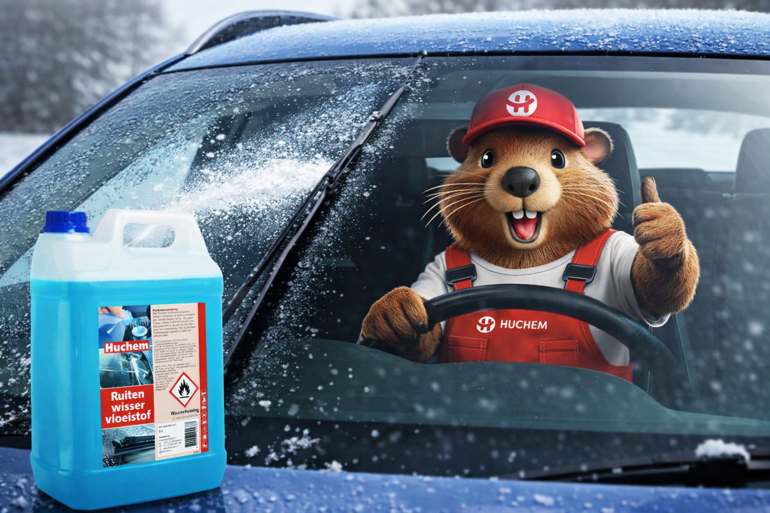Ruitenwisservloeistof nodig? Bestel het bij Huchem!