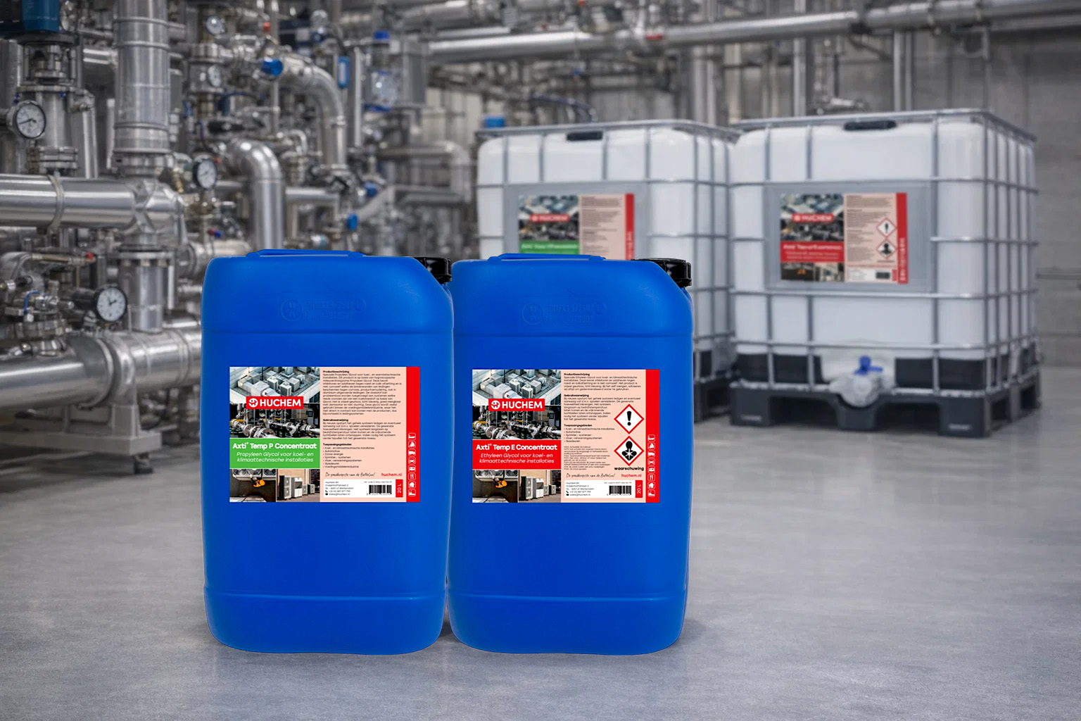 Flushen, reinigen en vullen van glycolsystemen