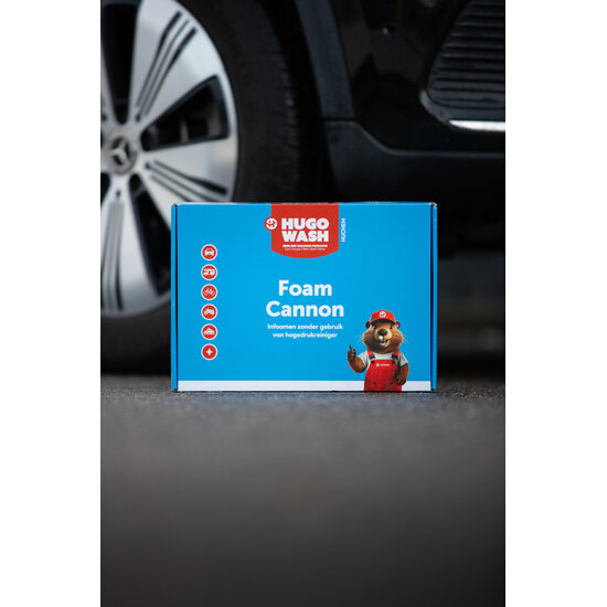 Huchem Foam Cannon | Schuimkanon voor auto, camper, motor, boot & fiets | Hugo Wash