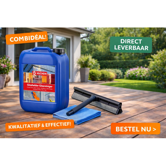 Huchem Andy’s Schone Ramen – Complete Glasreinigingsset