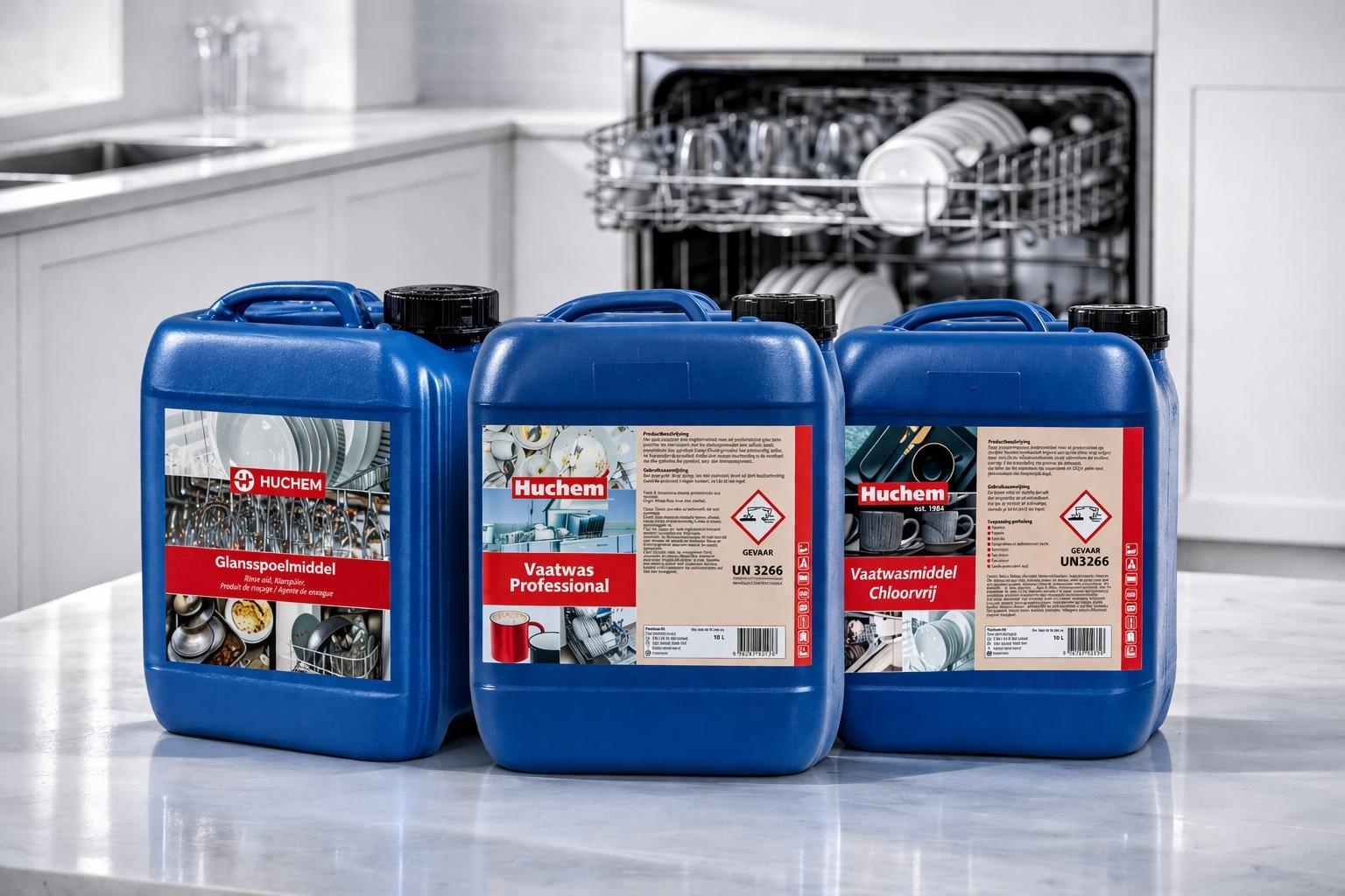 Vaatwasmiddelen nodig? Huchem heeft het allemaal!