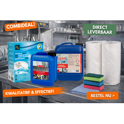 Vaatwas Reinigingsset Compleet– Professioneel & Streeploos Resultaat | Horeca & Thuisgebruik