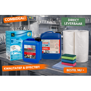 Vaatwas Reinigingsset Compleet– Professioneel & Streeploos Resultaat | Horeca & Thuisgebruik