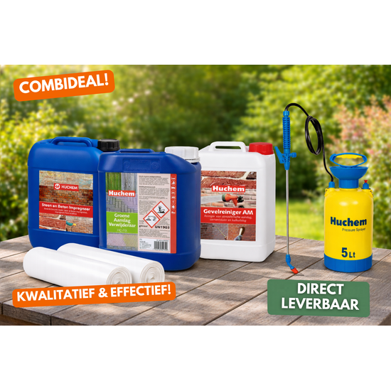 Huchem Tuin Opfrisser – Complete Buitenreinigingsset
