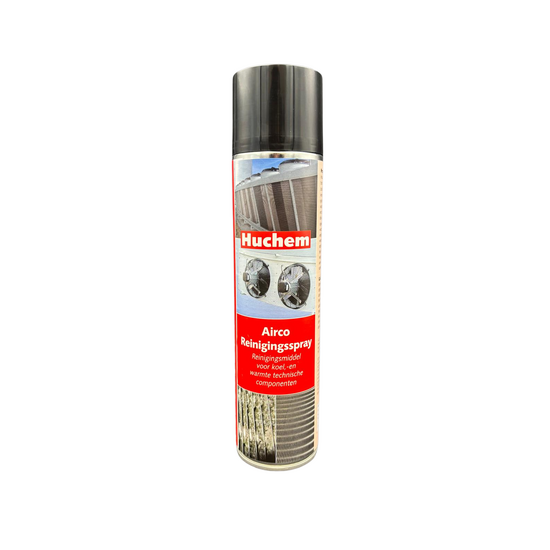 Huchem Airco Reiniger 400 ml – auto & warmtepomp | Frisse lucht, geurloos & veilig | Airco Cleaner | Airco Refresher