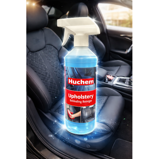 Huchem  Bekleding Reiniger – Voor Auto, Stoelen & Tapijt | 500ml. | Krachtige Vlekverwijderaar