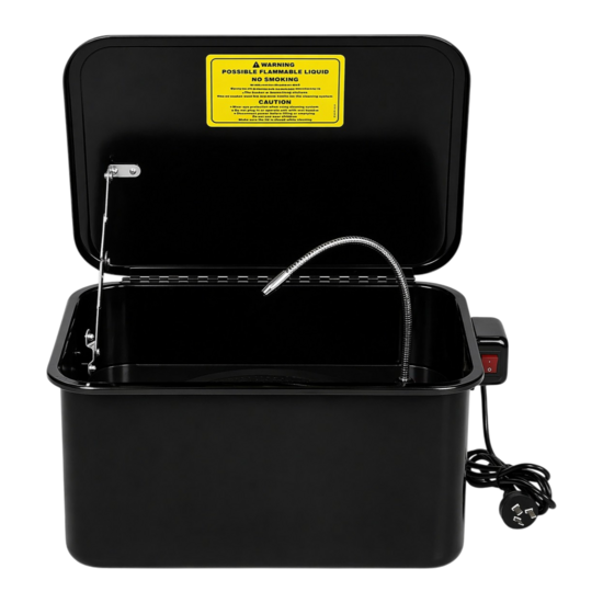 Huchem Onderdelenreiniger | Ontvetterbak | PowerClean Pro 13 liter