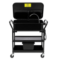 Huchem Onderdelenreiniger | Ontvetterbak| PowerClean Pro 45 Mobile  | 45L