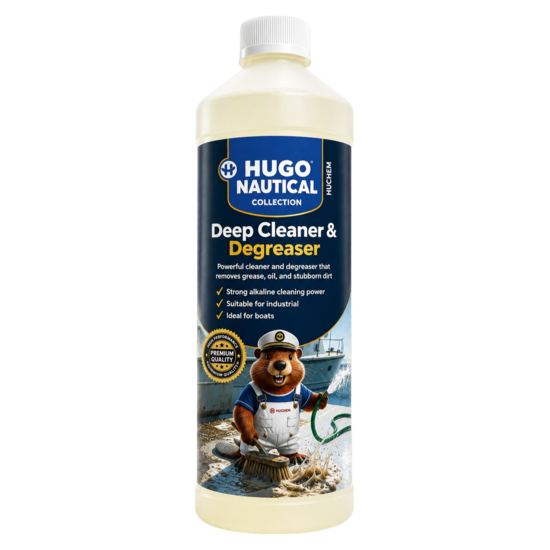 Huchem Deep Cleaner Degreaser – Krachtige Ontvetter voor Boot & Jacht | 1000ml Fles | Hugo Nautical