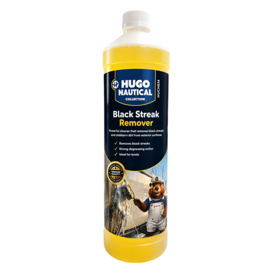 Huchem Black Streak Remover – Zwarte Strepen Verwijderaar voor Boot & Jacht | 1000ml Fles | Hugo Nautical
