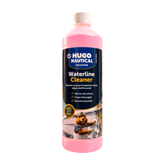 Huchem Waterline Cleaner – Vaaraanslag Verwijderaar voor Boot & Jacht | 1000 ml Fles | | Hugo Nautical