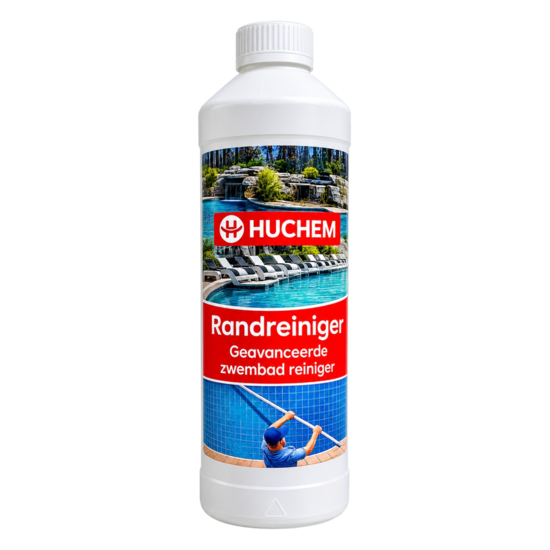 Huchem Randreiniger | 1 L | Waterlijn reiniger | Zwembad | Whirlpool | Hottube | Recreatie
