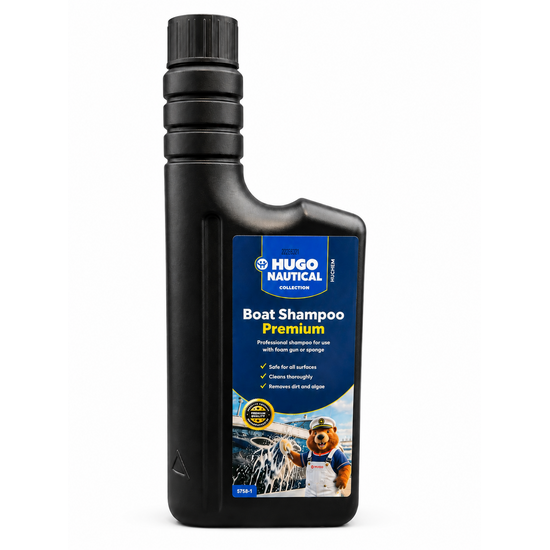 Huchem Boat Shampoo Premium – Professionele Boot Shampoo voor Glanzend en Streeploos Resultaat | 500ml | Hugo Nautical
