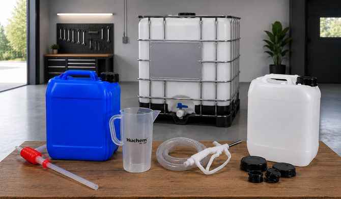 Jerrycans en IBC-containers: wat heb je eigenlijk nodig?