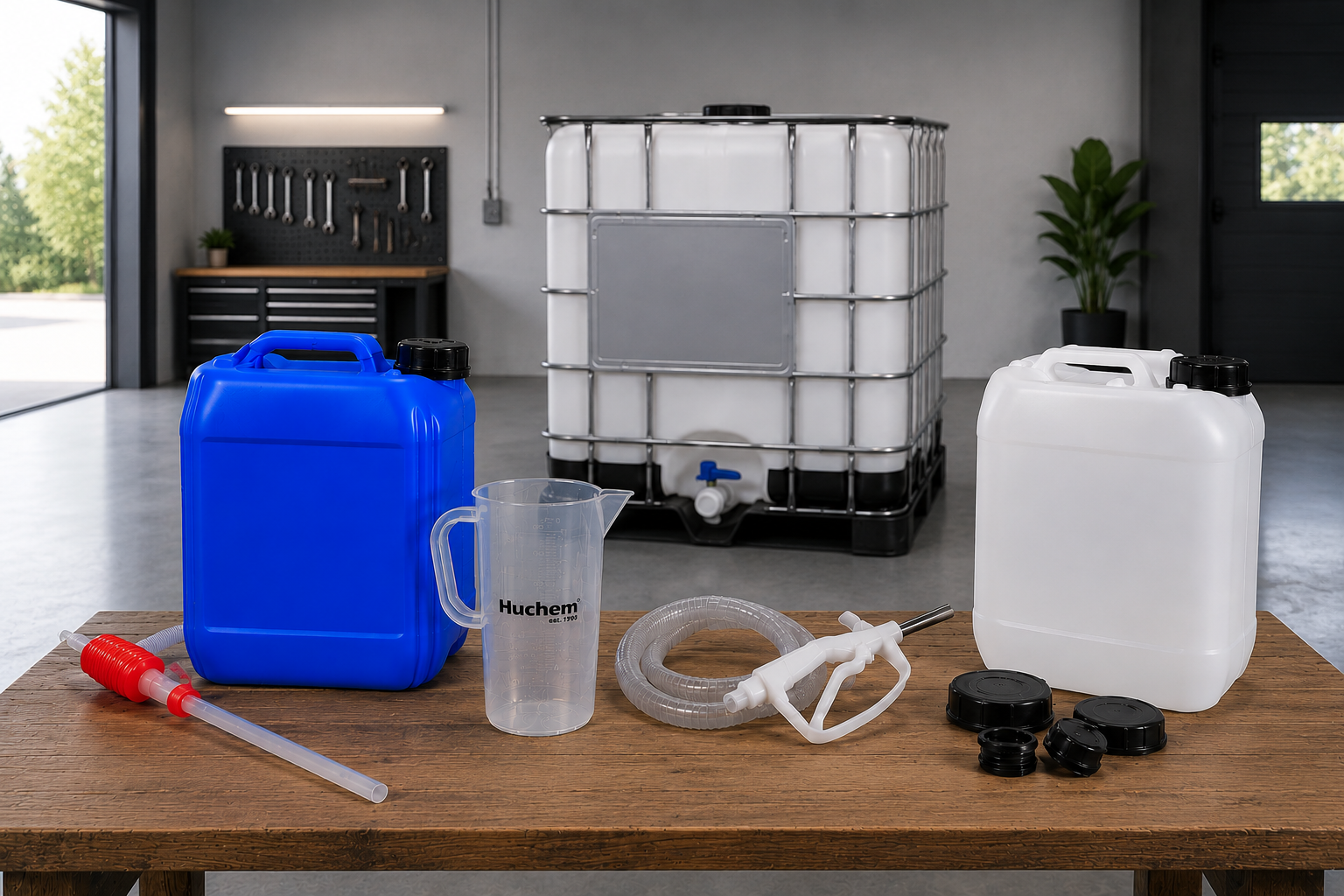 Jerrycans en IBC-containers: wat heb je eigenlijk nodig?