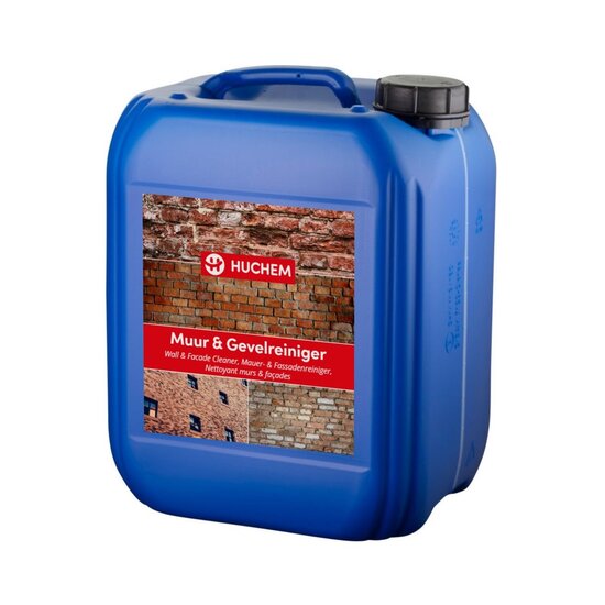 Huchem Muur & Gevelreiniger | 10L | Steenreiniger | Betonreiniger | Cleaner
