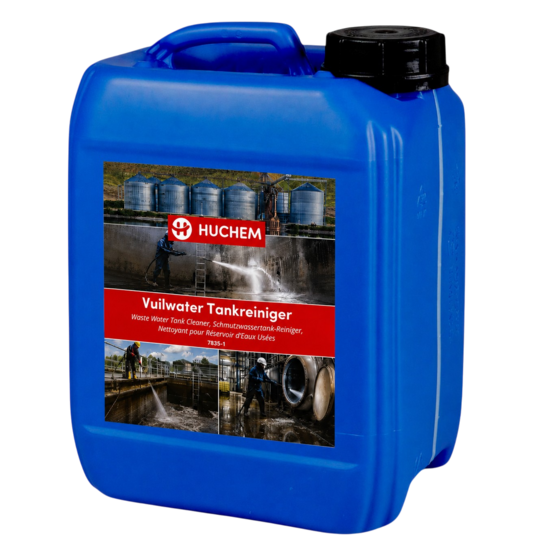 Huchem Vuilwatertank Reiniger, Biologisch, 5L voor Toilet en Vuilwatersystemen 
