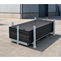 Huchem Kunststof Rijplaten Huren / per 1 stuk | 300 x 200 x 2 cm