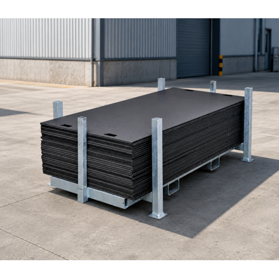 Huchem Kunststof Rijplaten Huren / per 1 stuk | 300 x 200 x 2 cm