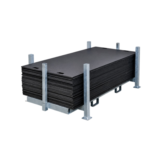 Huchem Kunststof Rijplaten Huren / per 1 stuk | 300 x 200 x 2 cm