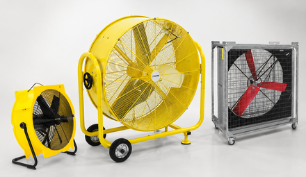 Ventilatoren / Windmachines