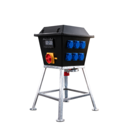 Verdeelkast MIDI 63A – Mobile | robuuste stroomverdeling op locatie