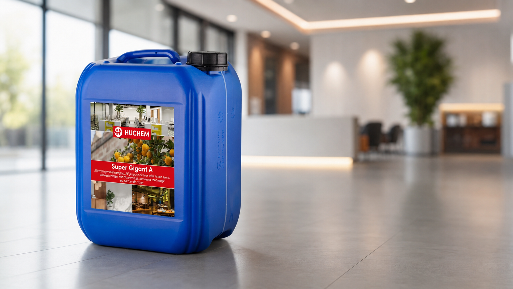Industriële allesreiniger met citroengeur: krachtig schoonmaken zonder milieuschade