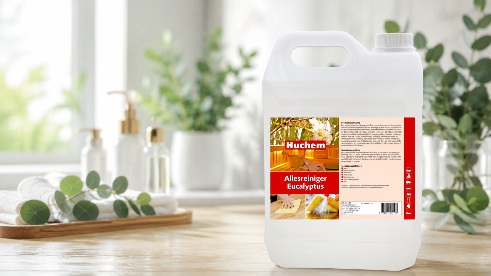 Allesreiniger eucalyptus: één product voor tientallen oppervlakken