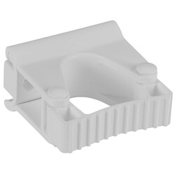 Vikan Hygiene Klem voor Hi-Flex Wandhouder | Wit