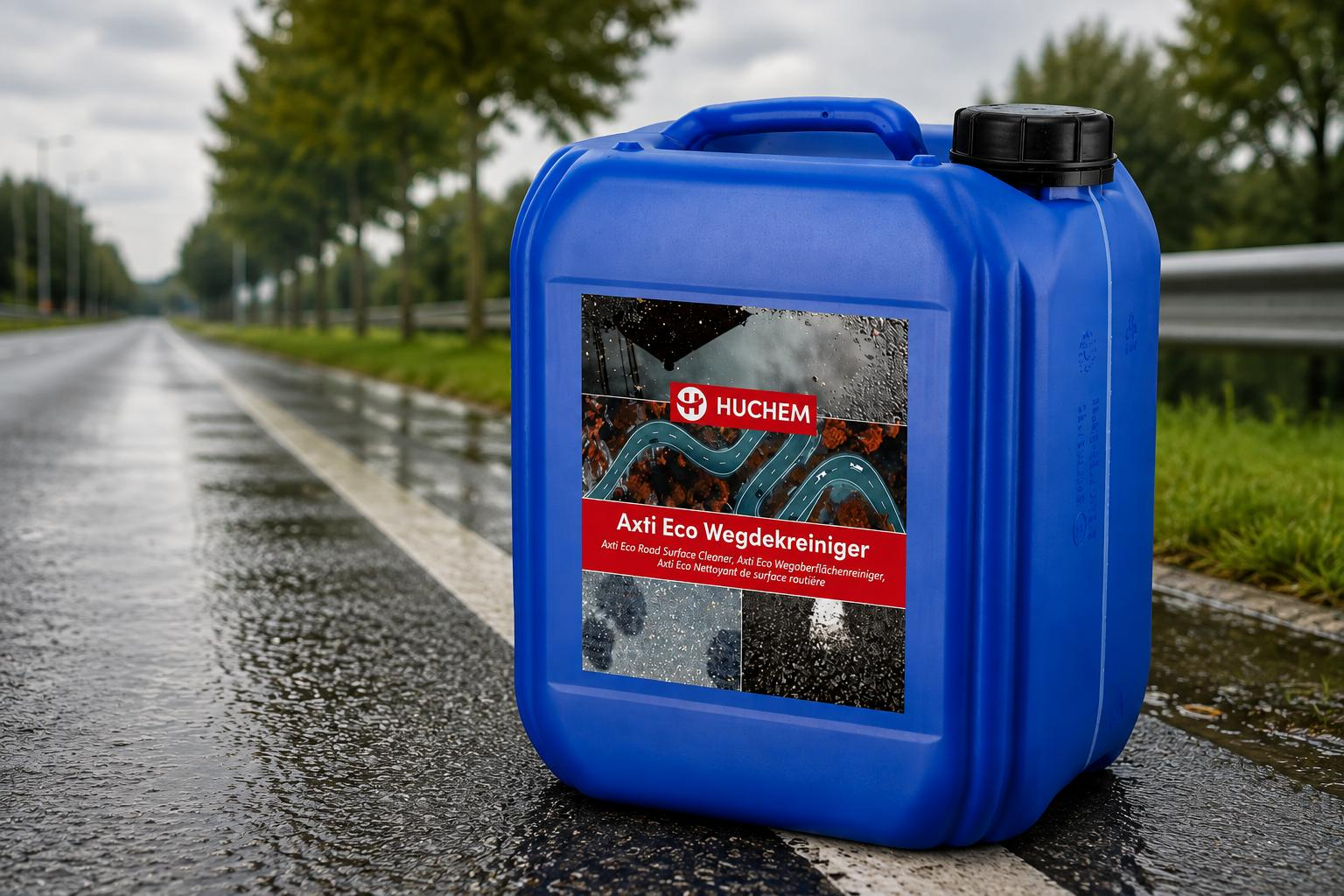 Olievlek verwijderen van asfalt en beton: de Wegdekreiniger ECO