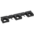 Vikan Hygiënisch Hi-Flex Ophangsysteem | 3 Klemmen + 2 Haken | Paars