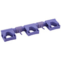 Vikan Hygiënisch Hi-Flex Ophangsysteem | 3 Klemmen + 2 Haken | Paars