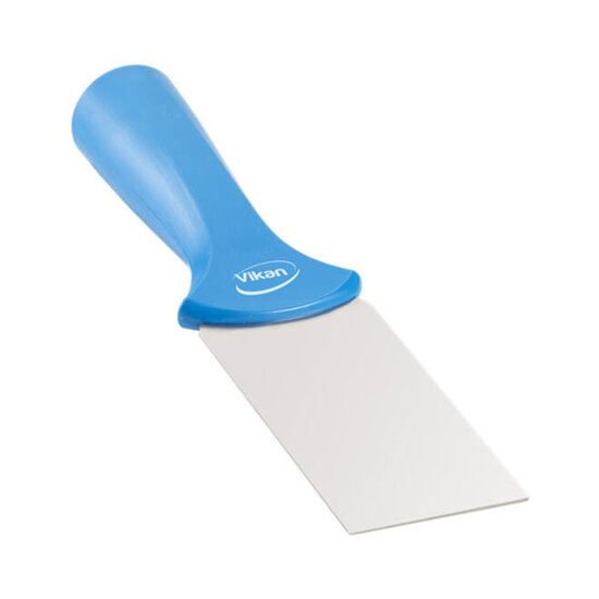 Vikan Handschraper Smal met Schroefdraad | 50 mm | Blauw