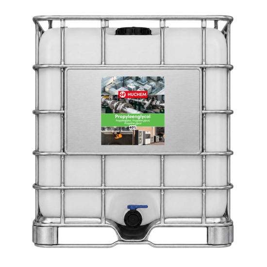 Huchem Propyleen Glycol 40% – MPG | 1000L IBC - 21°C (voor koel- en verwarmingsinstallaties)