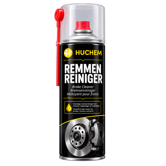 Huchem Remmerreiniger | Brake cleaner | Chloorvrij | Krachtig | 500ml