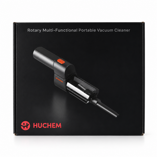 Huchem Handstofzuiger | Krachtige Draadloze voor Auto, Boat, Truck & Caravan