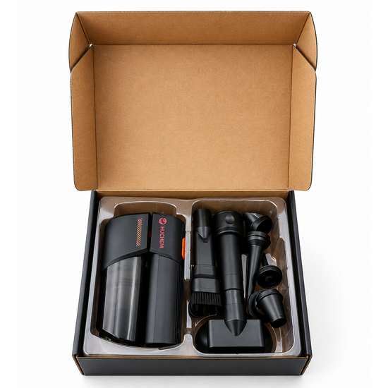 Huchem Handstofzuiger | Krachtige Draadloze voor Auto, Boat, Truck & Caravan