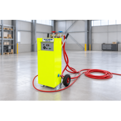 Mobiele elektrische boiler 21 kW huren