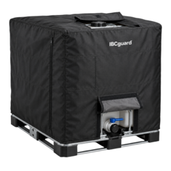 IBCguard® UV-beschermhoes voor 1.000 liter IBC met rits 