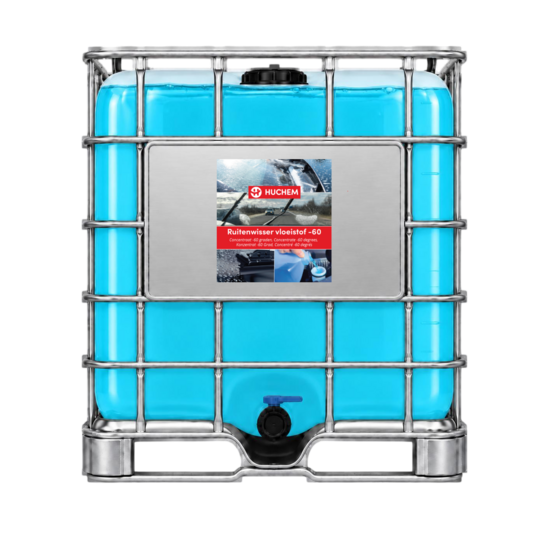 Huchem Ruitenwisservloeistof Concentraat 1000 L | Vorstveilig tot -60 °C | Screen Wash | Winter | incl. transport en IBC