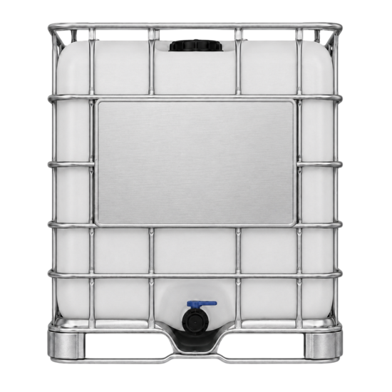 Huchem IBC Container Multibox 1000L Gespoeld –IBC Vloeistofcontainer – Duurzame Keuze (CO₂ voordeel)