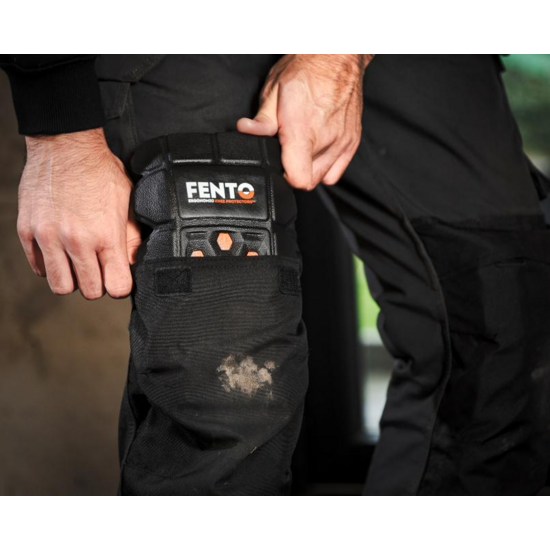 Huchem FENTO Pocket M2 Kniebeschermers – Ergonomisch, Lichtgewicht en Slijtvast met ArmorTech™