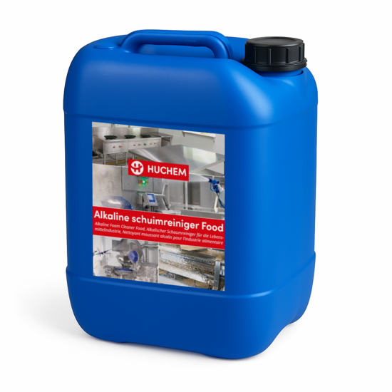 Huchem Schuimreiniger | 20L | Food | Alkalisch sterk | Voedingsmiddelen Schuimreiniger | Concentraat