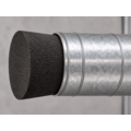 Wöhler Schuimdop / Afdichtelement – Foam Schuimdop rond Ø 110×150 mm (met / zonder gat) – voorkomt valselucht & stof | Conisch | Rookkanaal | Luchtkanaal | Ventilatie