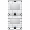 Huchem IBC Container Multibox 1000L Gespoeld –IBC Vloeistofcontainer – Duurzame Keuze (CO₂ voordeel)