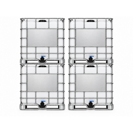 Huchem IBC Container Multibox 1000L Gespoeld –IBC Vloeistofcontainer – Duurzame Keuze (CO₂ voordeel)